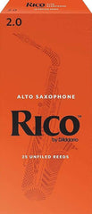 Rico Alto Sax Reeds 2.0 25-pack - Taal Musicals