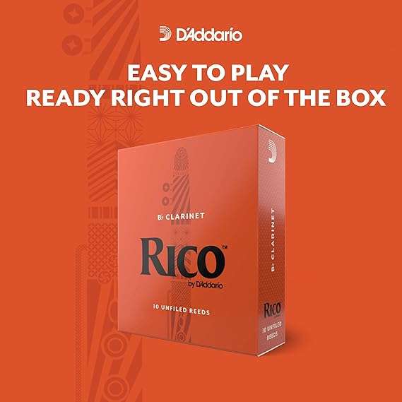 Rico Bb Clarinet Reeds Strength 3.5 25-pack - Taal Musicals