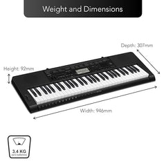 CASIO CTK – 3500, STANDARD KEYBOARD.-Taal Musicals