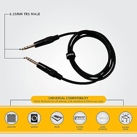 Hawk Proaudio- 3Meter Cable - Taal Musicals