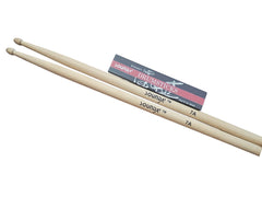 Two wooden drumsticks with a SoundX packaging on a white background