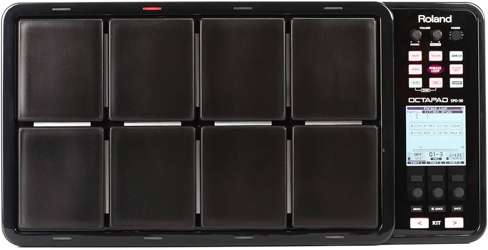 Roland SPD-30-BK OCTAPAD Electronic Drum Pad Version : 2 (Black)