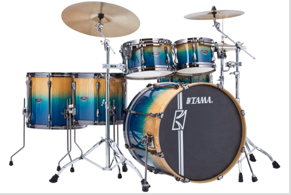 TAMA Acoustic Drum Set ML62HZBS Blue (6Piece) With Cobra Hardware 600 – Taal Musicals