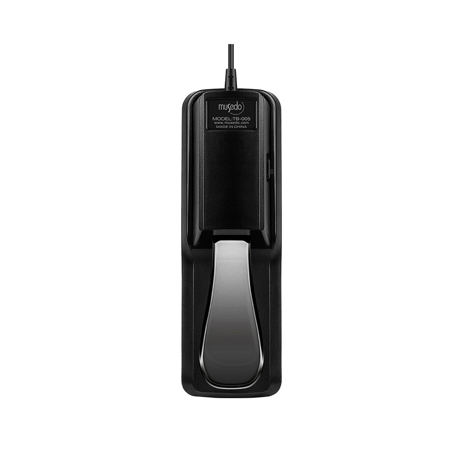 Piano Sustain Pedal for Piano and Digital Keyboard – MUSEDO TB-005 Metal Damper Pedal | Universal Compatible | Taal Musicals