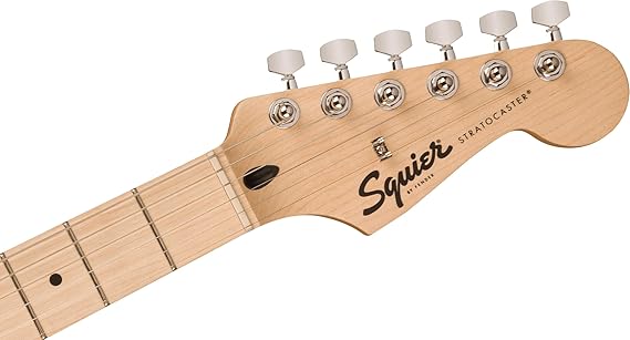 Fender Squier Sonic Strat HSS Maple Wpg Tahitian Coral - Taal Musicals