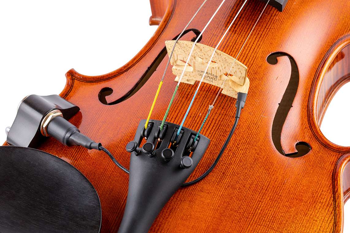 Violin Pickup KNA VV-3 portable bridge - Taal Musicals