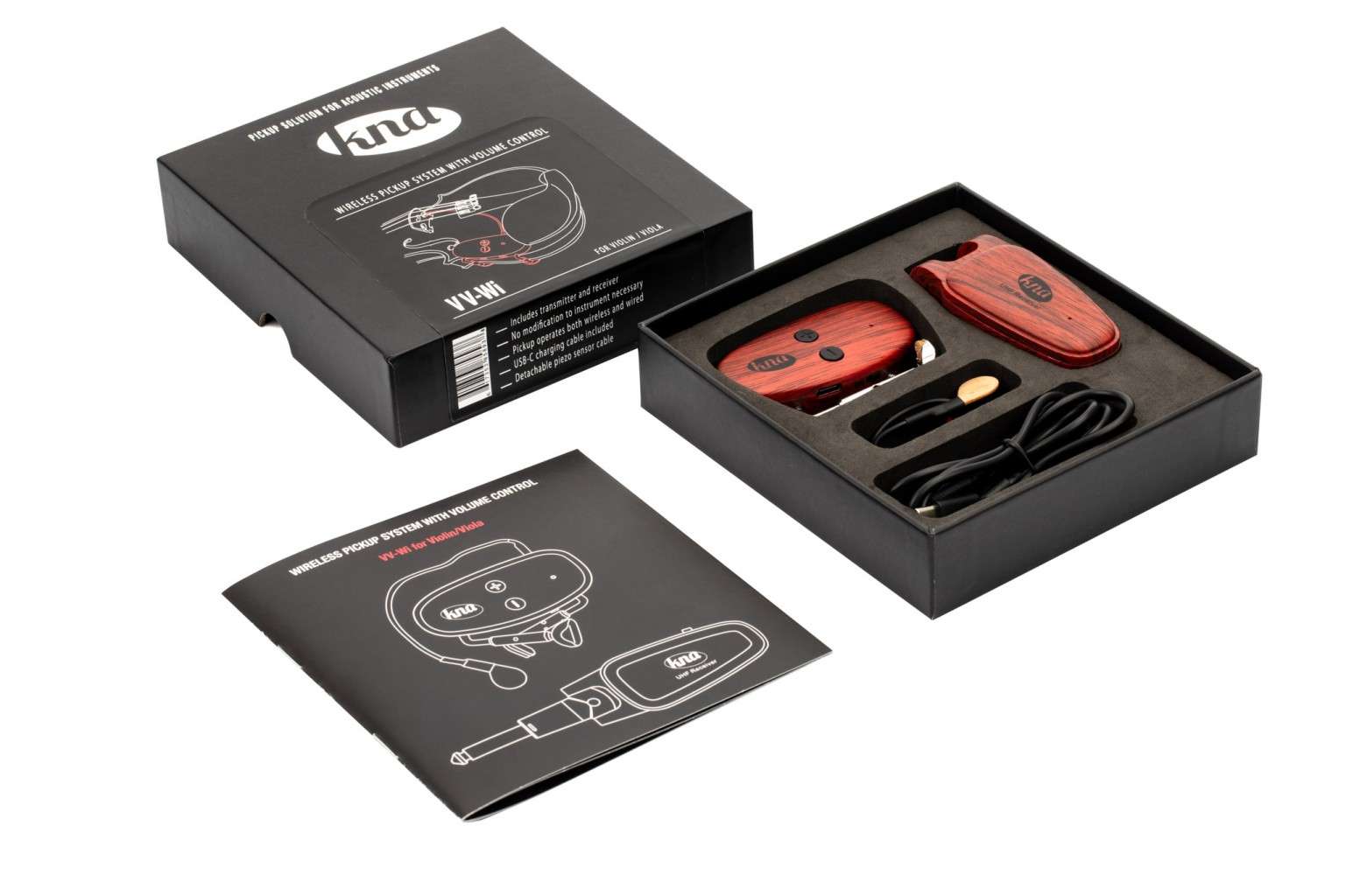 Violin Pickup KNA VV-WI Portable bridge- Taal Musicals