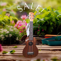 Winner Soprono Ukulele Mahagony Wood  – Taal Musicals