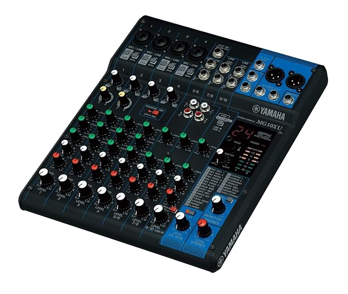 Yamaha MG10XU 10-Channel Analog Mixer - Taal Musicals