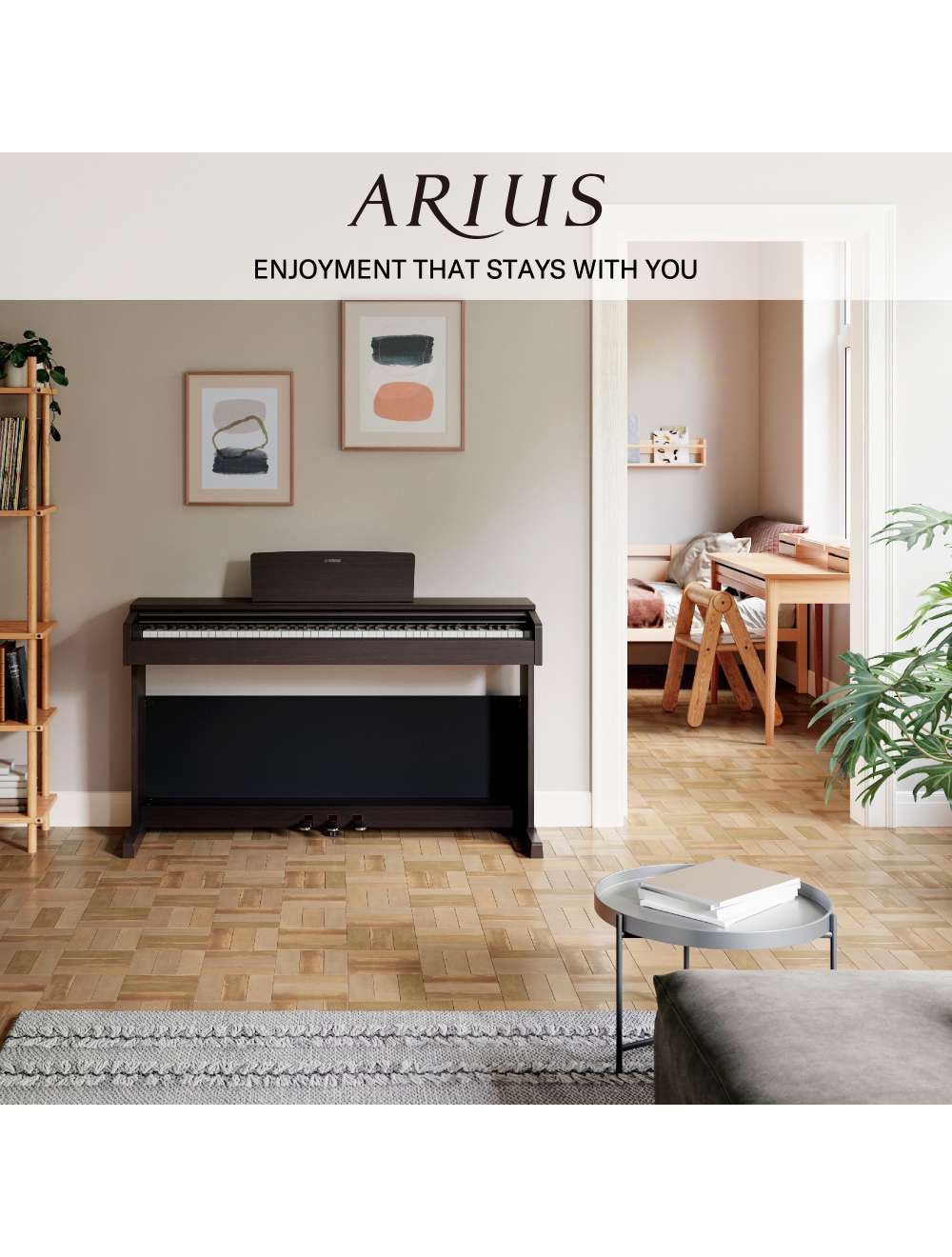 Yamaha Arius Series YDP-145R Digital Piano - Taal Musicals