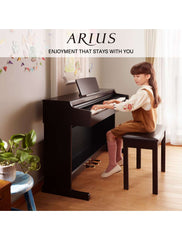 Yamaha YDP-165 Arius Digital Piano (Including Power Adaptor, Bench) - Taal Musicals