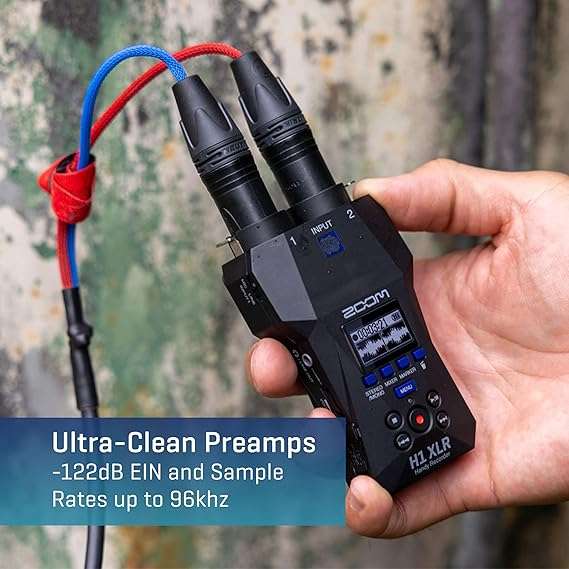 Zoom H1 XLR Handy Recorder black - Taal Musicals