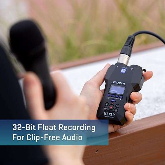 Zoom H1 XLR Handy Recorder black - Taal Musicals